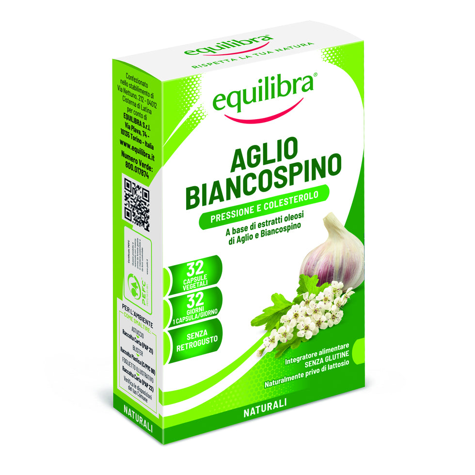 Garlic and Hawthorn, 32 gelatin capsules