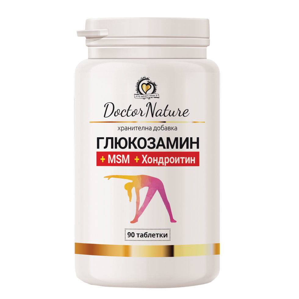 Dr. Nature Glucosamine + MSM + Chondroitin - 90 tablets