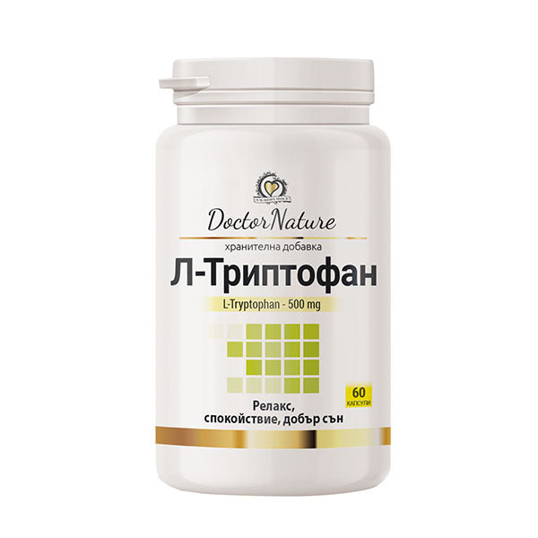 Dr. Nature L-Tryptophan, 60 capsules