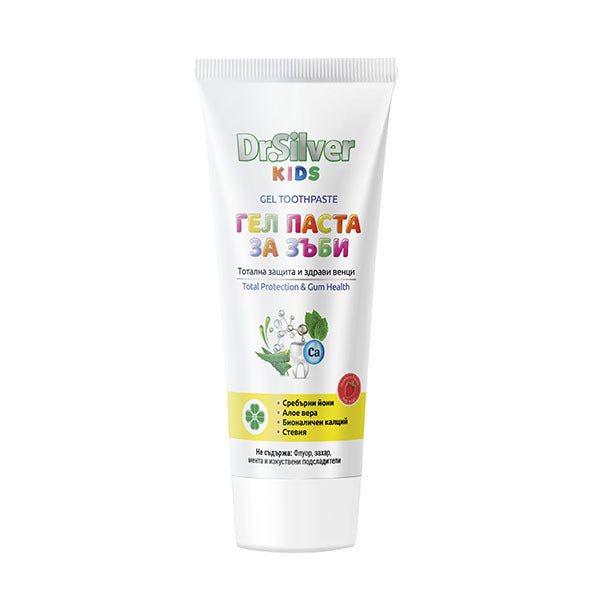 Gel toothpaste Dr.Silver KIDS, 75 ml