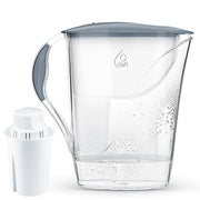 LUNA jug with Classic filter, Light gray - 3.3 L