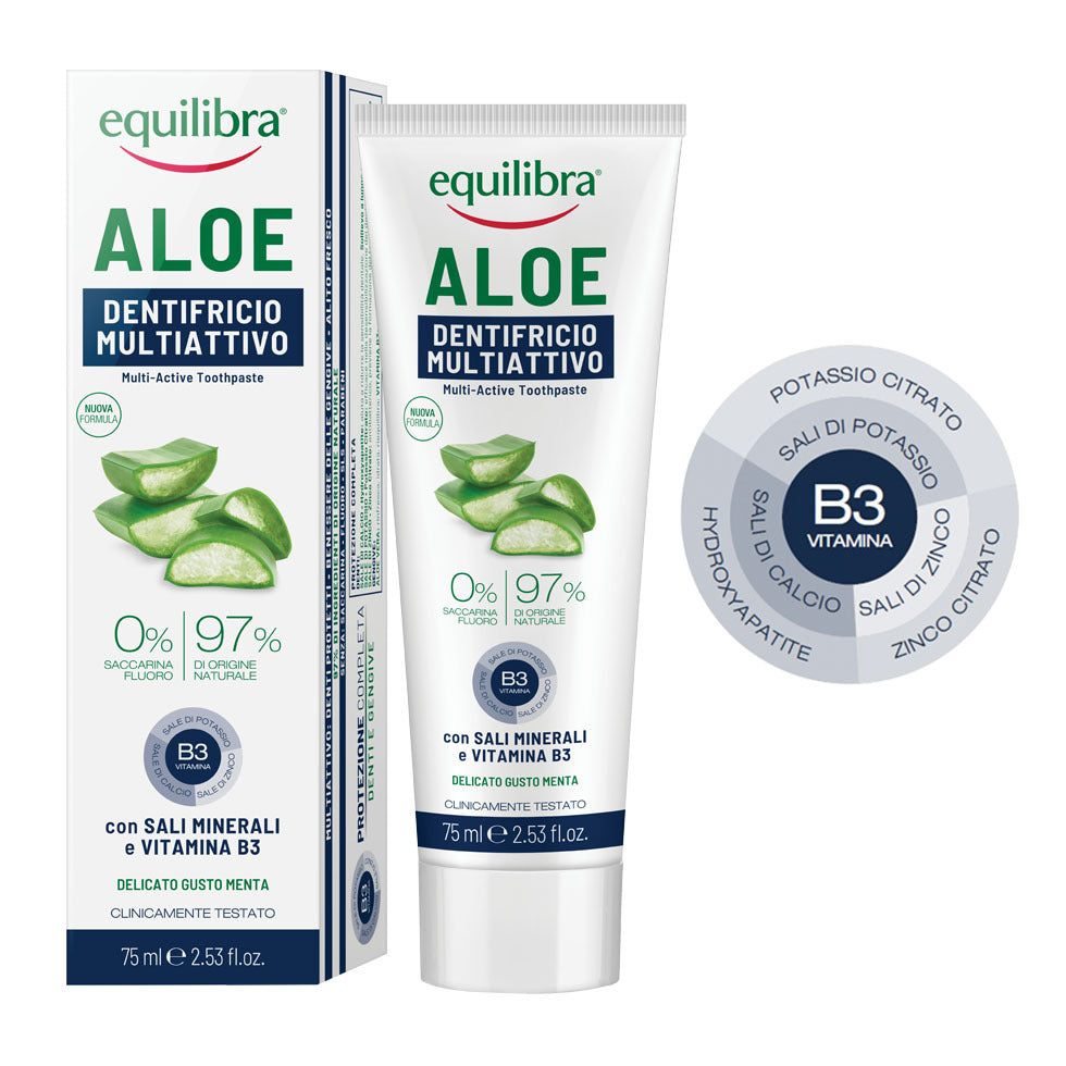 Aloe vera gel toothpaste Multi active, 75 ml