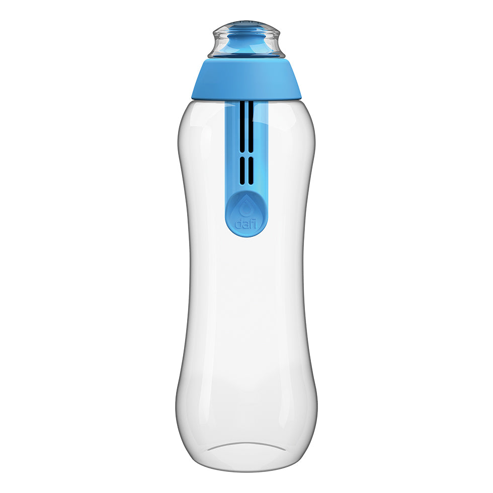 DAFI – water purification bottle – light blue, 500 ml