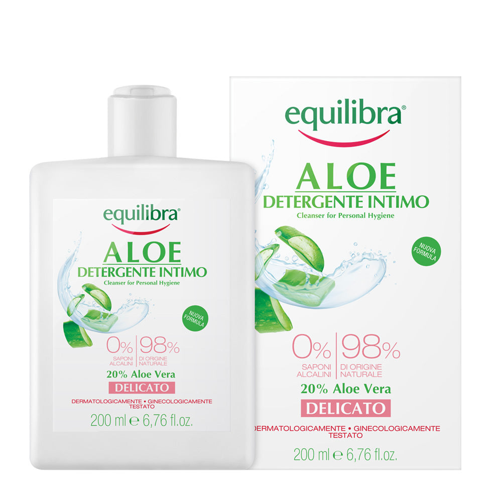 Delicate intimate gel with aloe vera and calendula, 200 ml