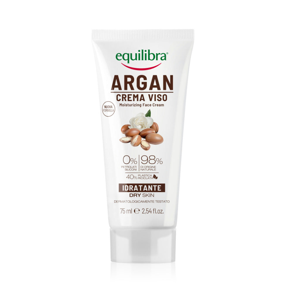 Moisturizing face cream with argan oil, 75 ml