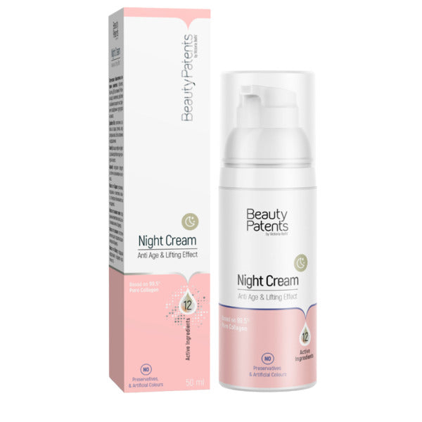 Beauty Patents Night cream with anti-aging and lifting effect, 50 ml