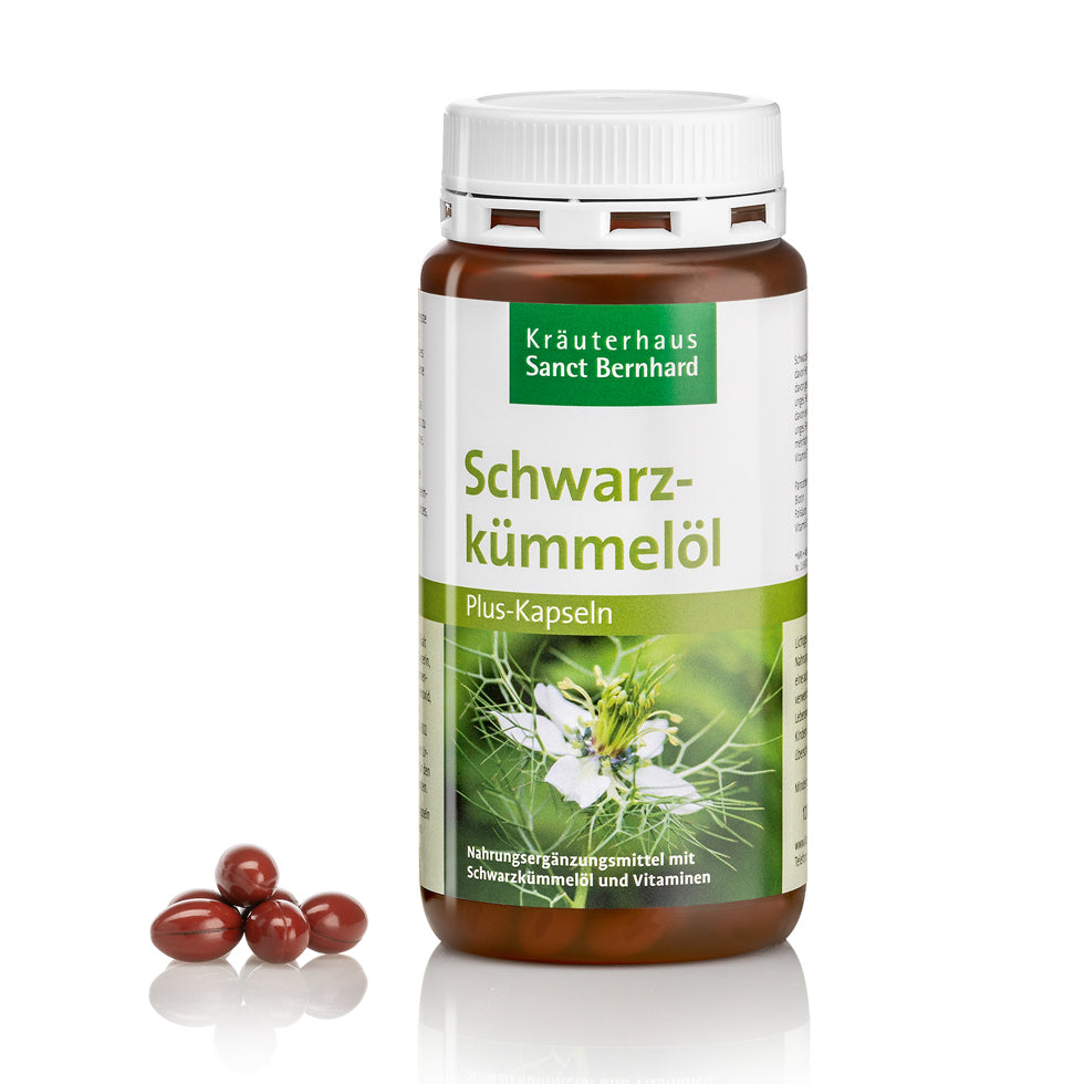 Black cumin oil + vitamins and fatty acids, 180 capsules