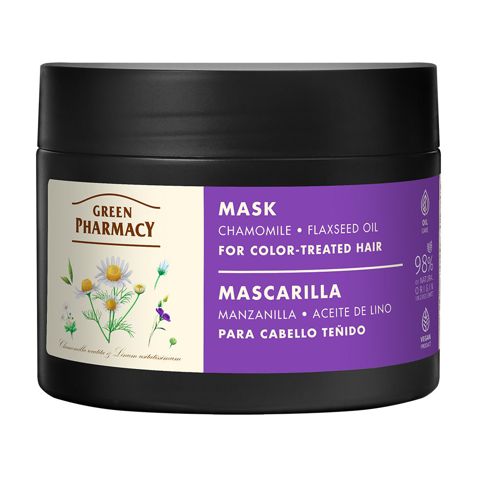 Chamomile and linseed oil mask for dyed hair – 300 ml