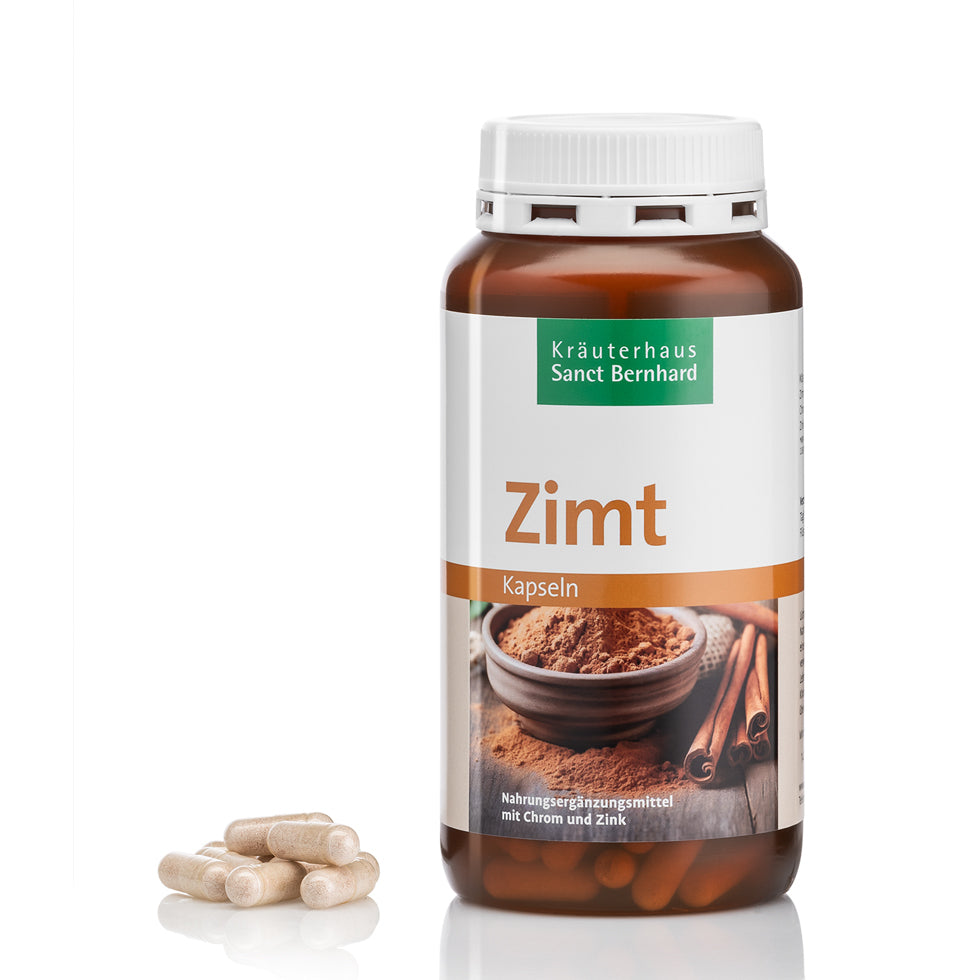 Cinnamon with Chromium and Zinc, 180 capsules