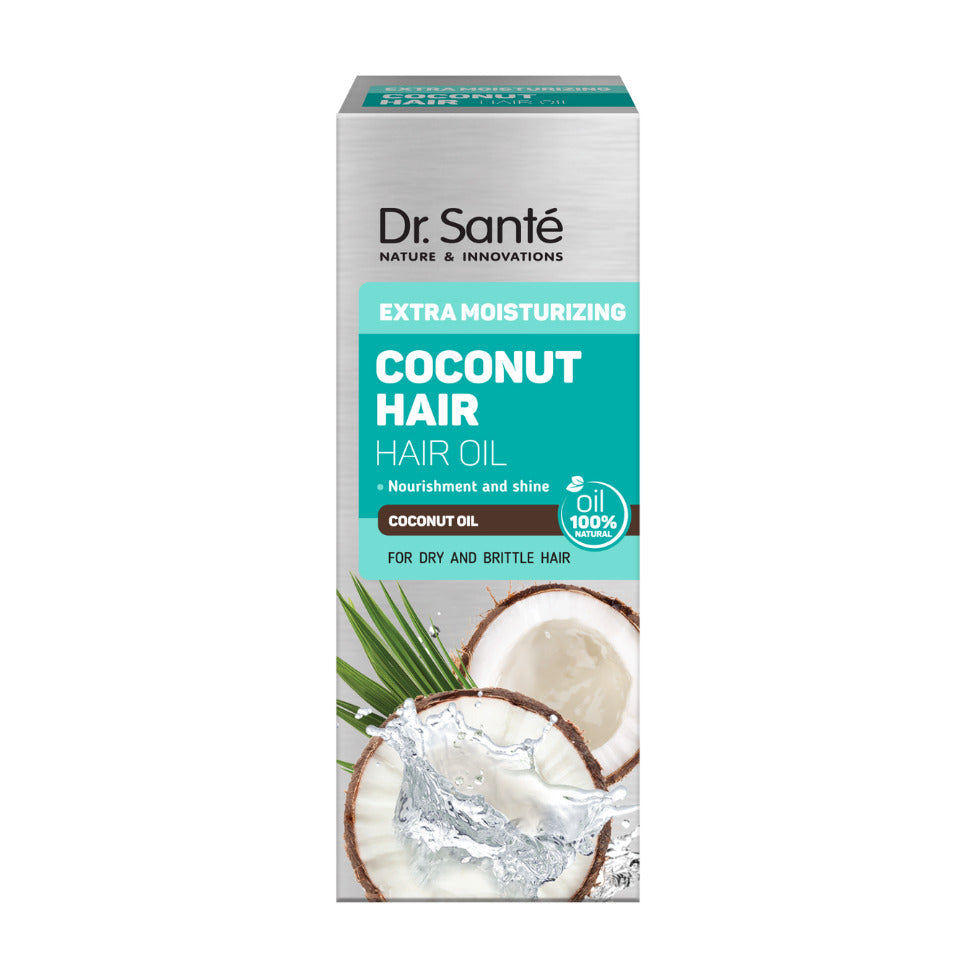 Moisturizing coconut oil for hair, 50 ml