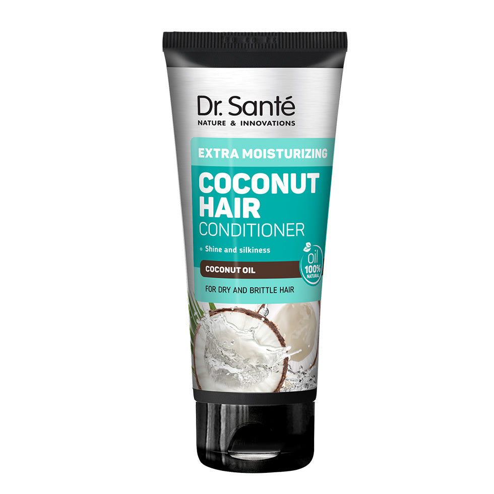 Moisturizing hair conditioner with coconut oil, 200 ml