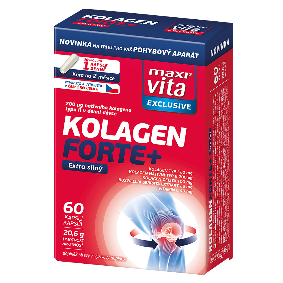 Collagen forte +, 60 capsules