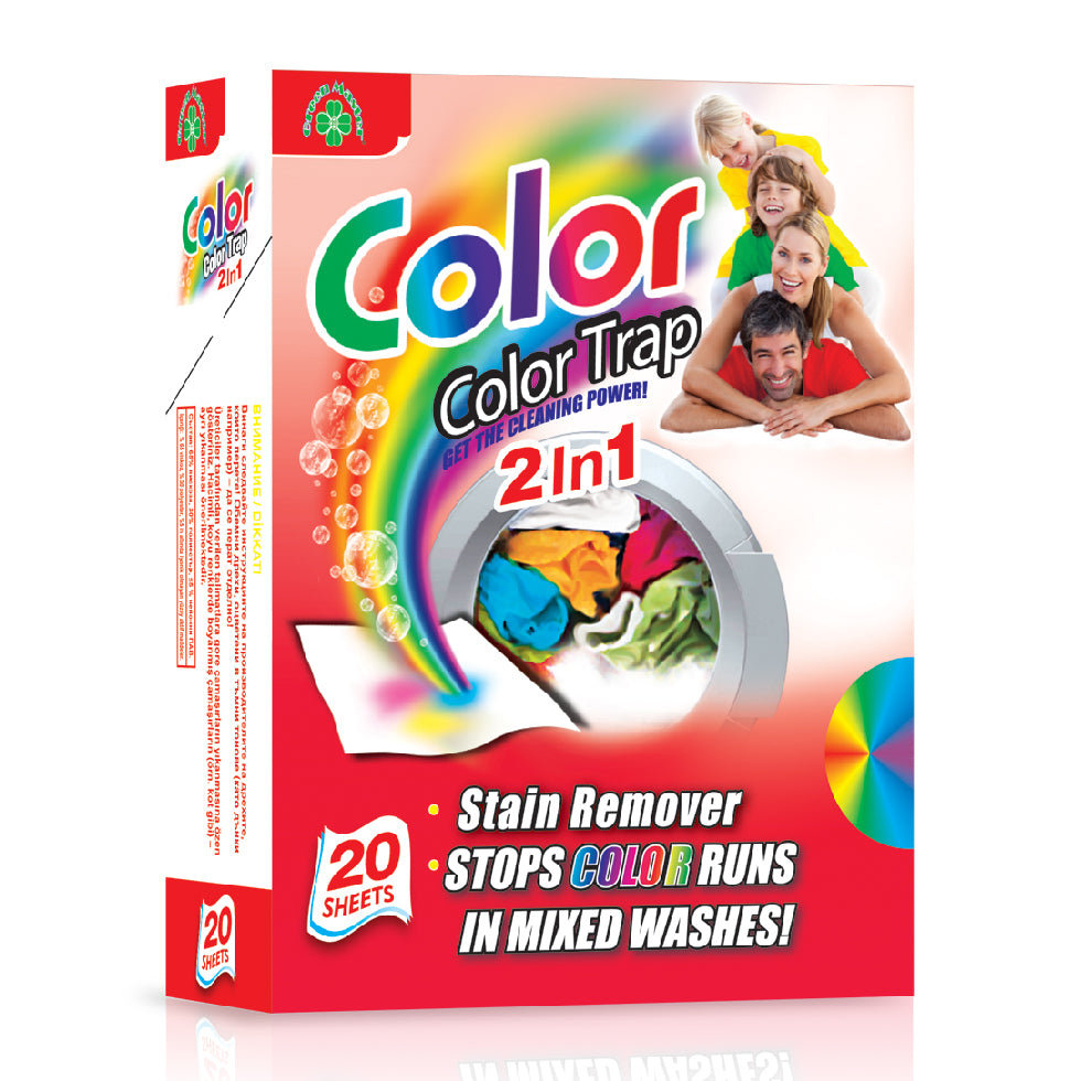 Color Trap 2 in 1 wipes - anti-staining and stain remover, 20 pcs.