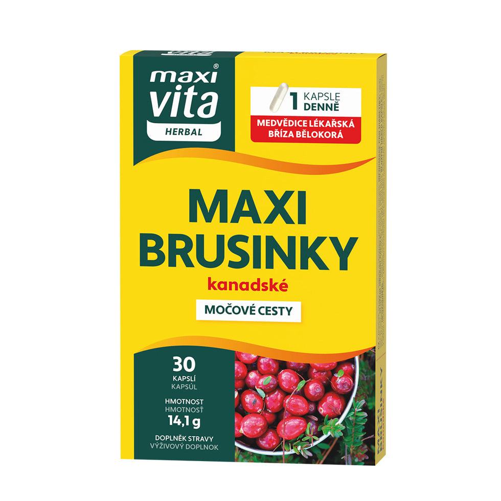 Maxi Cranberry, 30 capsules