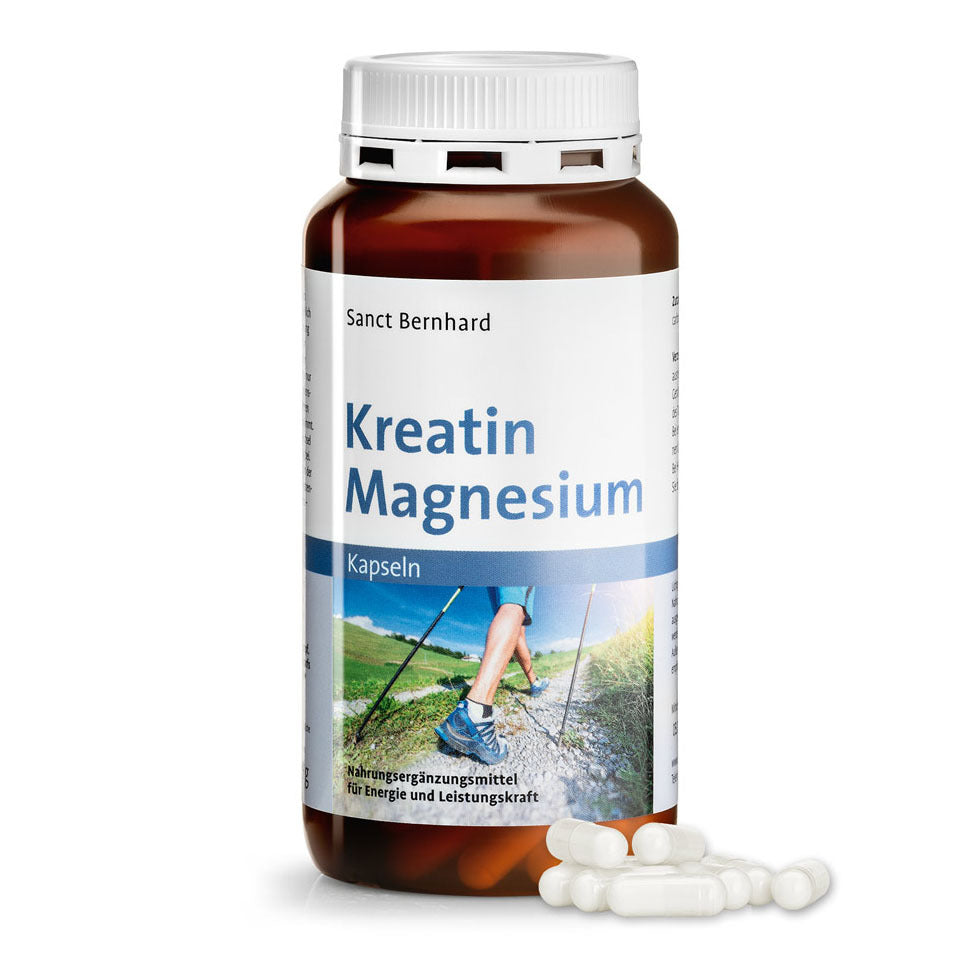Creatine and Magnesium, 200 capsules