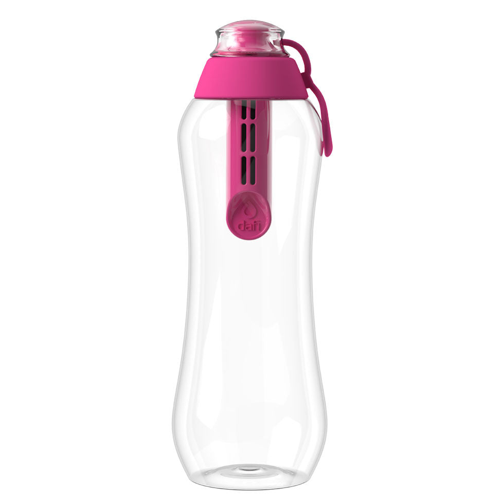 DAFI – water purification bottle – pink, 500 ml