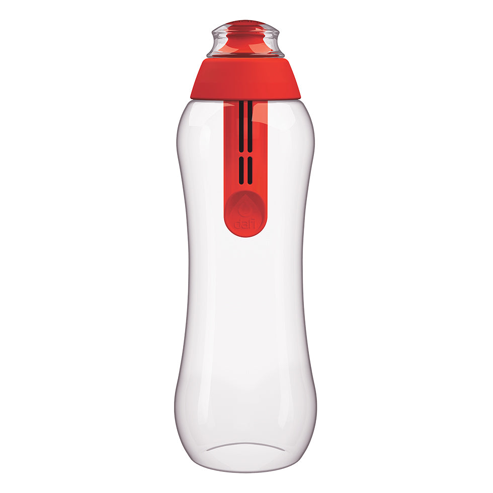 DAFI - water purification bottle - red, 500 ml