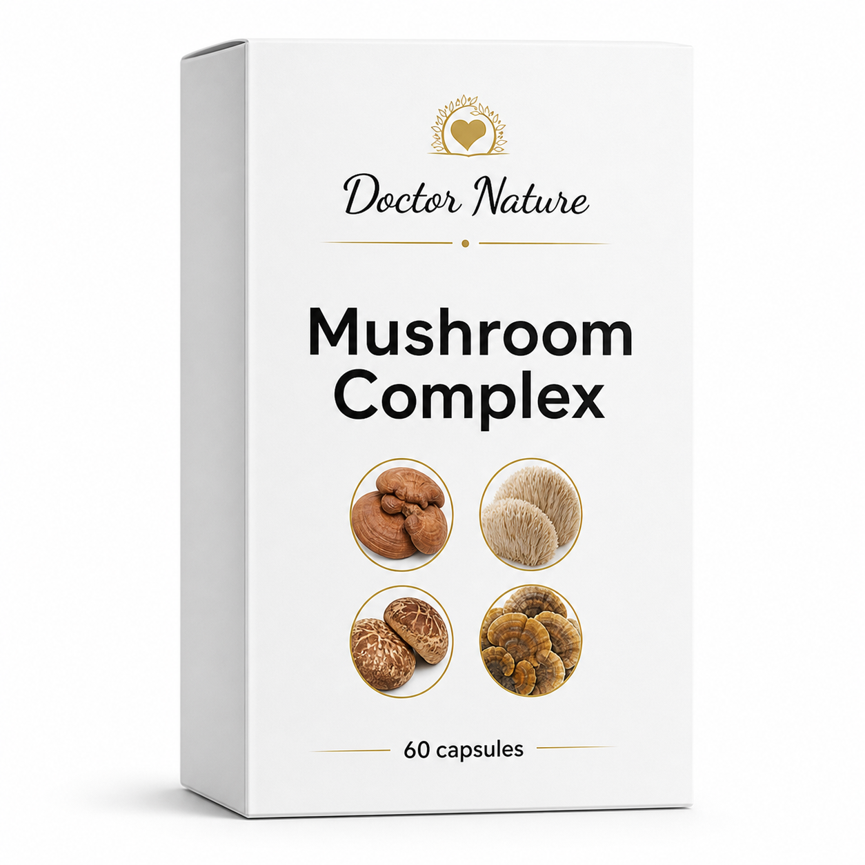 Doctor Nature Mushroom Complex Capsules, 60 Count, SKU 30314
