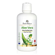 Dr. Nature Aloe Vera pure juice with stevia and green tea - 1000 ml