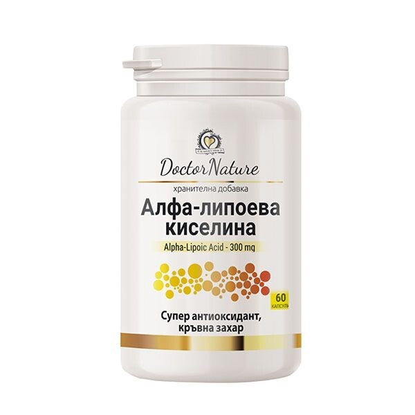 Dr. Nature Alpha Lipoic Acid, 60 capsules