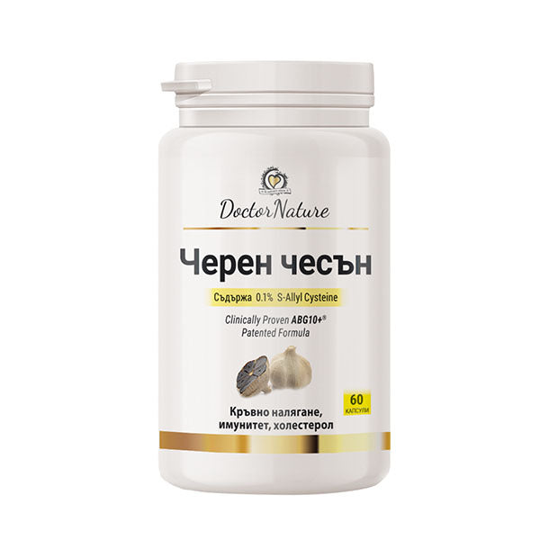 Dr. Nature Black Garlic, 60 capsules