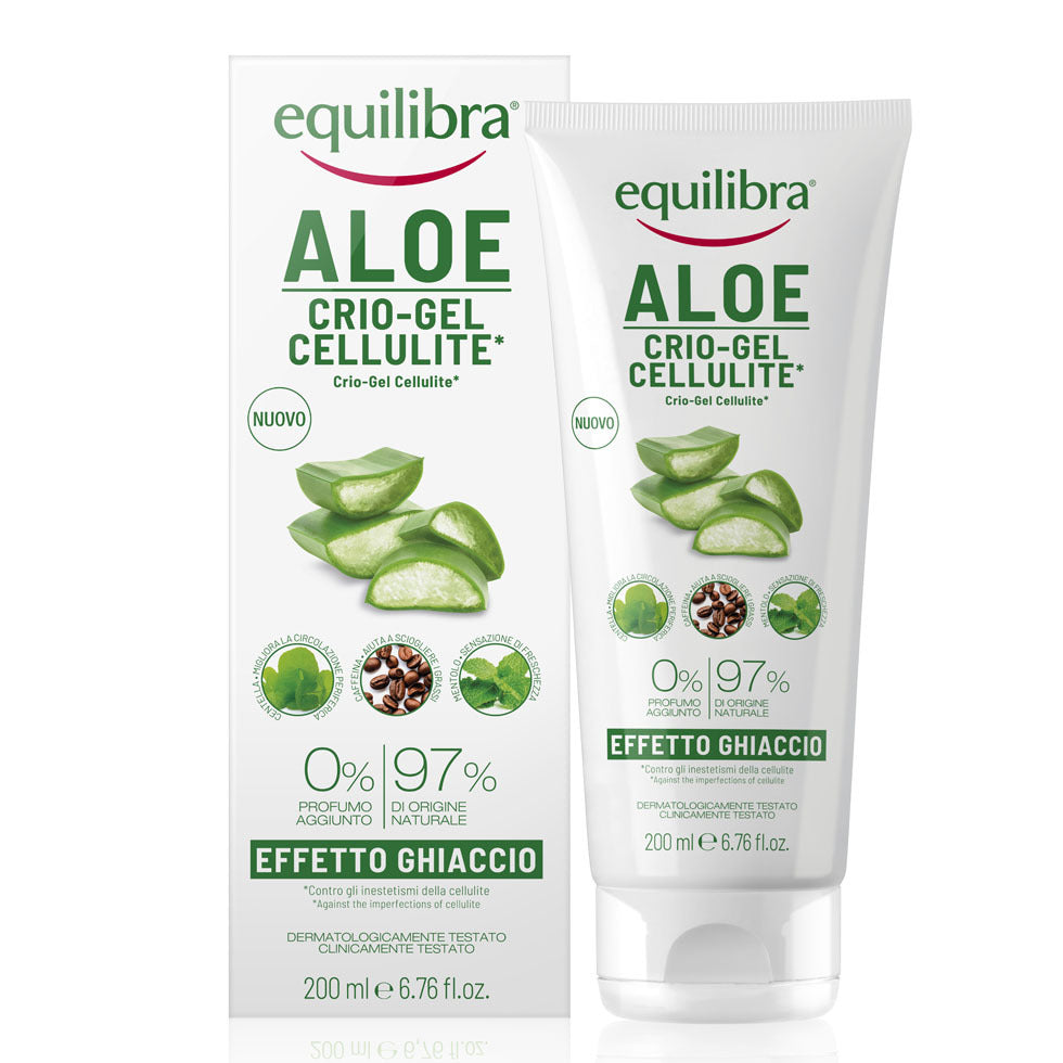 Anti-cellulite cryo-gel with aloe vera, 200 ml