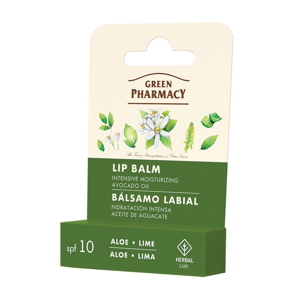 Aloe and Lime Lip Balm – Intense Moisturizing – 3.6 g