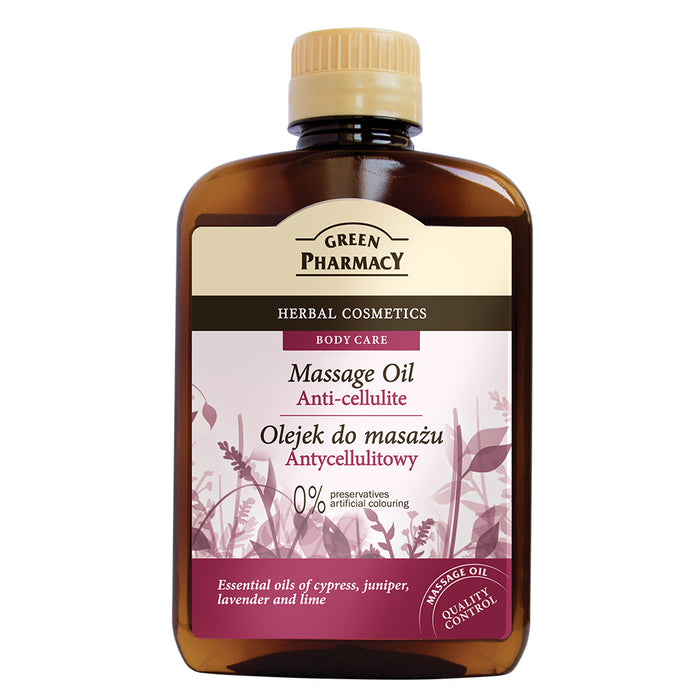 Anti-cellulite massage oil, 200 ml