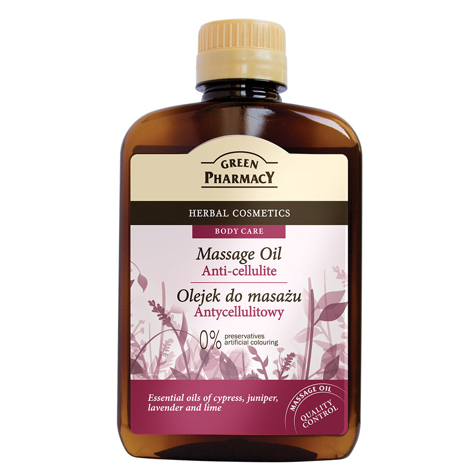 Anti-cellulite massage oil, 200 ml