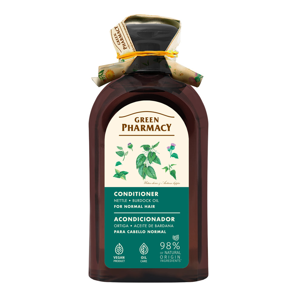 Conditioner with nettle and burdock oil - for normal hair, 300 ml