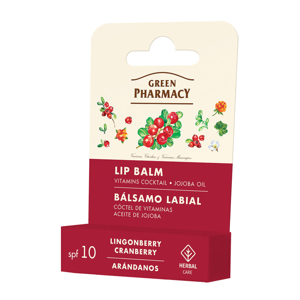 Lip balm with two types of Cranberry – vitamin cocktail – 3.6 g
