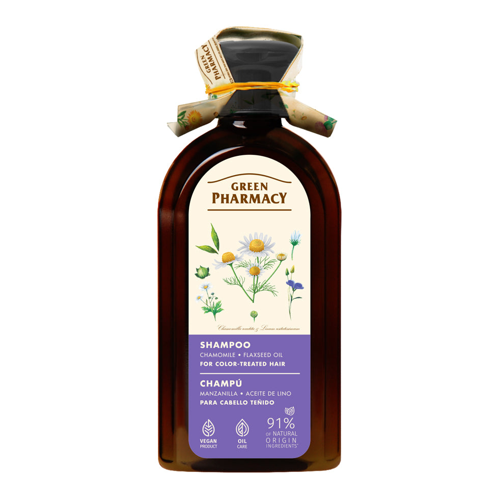 Herbal shampoo with chamomile – for weak, damaged and treated hair, 350 ml
