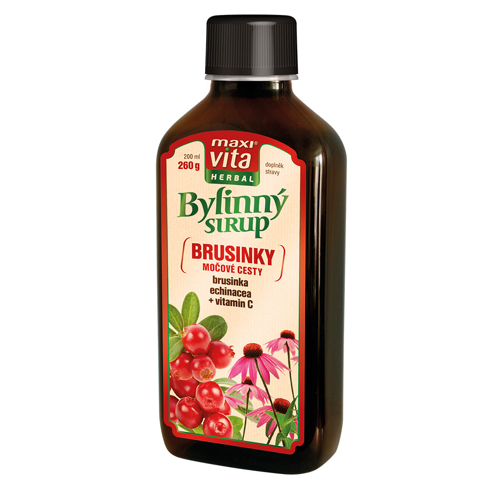 Herbal syrup Blueberry, 200 ml
