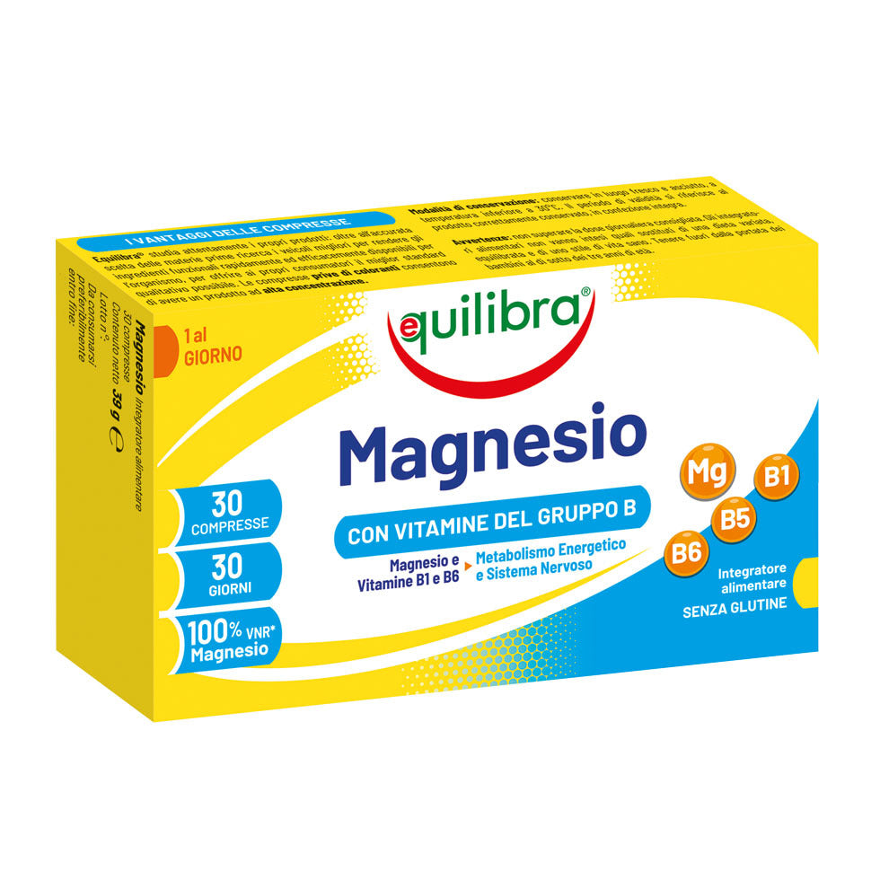 Magnesium + B complex, 30 tablets