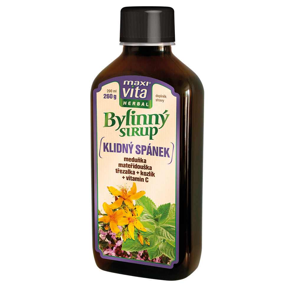 Herbal syrup for peaceful sleep, 200 ml
