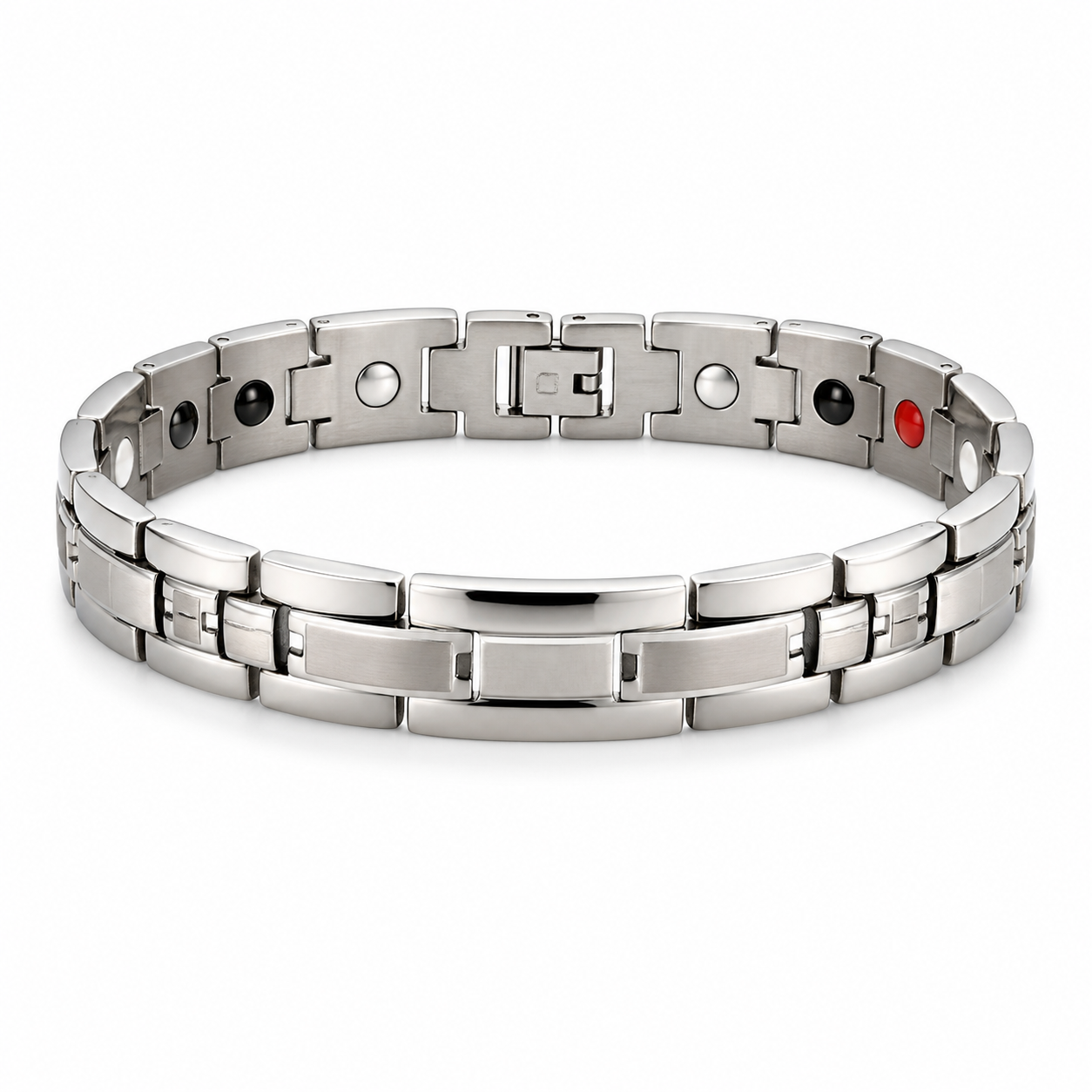 Men's Silver Bracelet 5-in-1 Design, SKU 101508