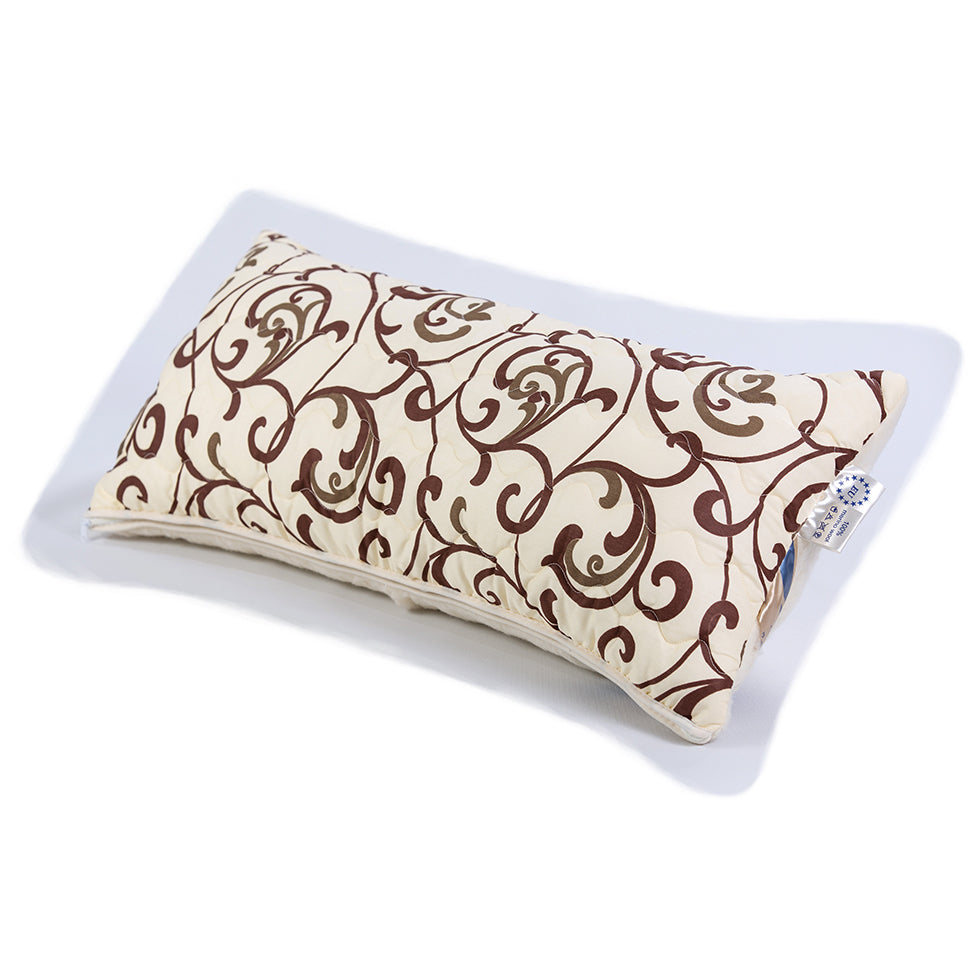Merino wool and cotton pillowcase