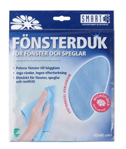 Microfiber window cloth 40x40 cm