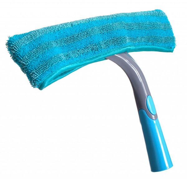 Microfiber window cleaning brush