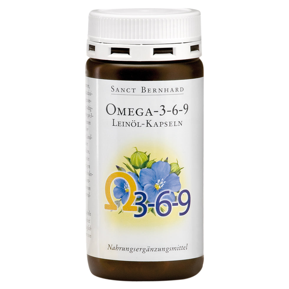 Flax Oil - Omega 3 - 6 - 9 Flaxseed Oil, 180 capsules