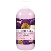 Fresh Juice Hydrating shower gel with passion fruit and magnolia, 500 ml