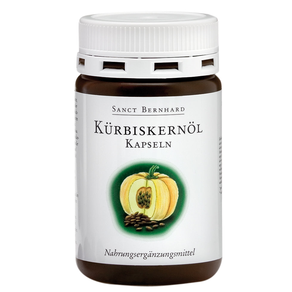 Pumpkin seed oil, 150 capsules