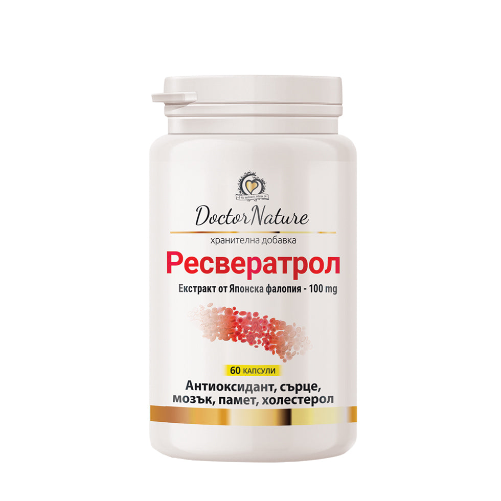 Dr. Nature Resveratrol, 60 capsules