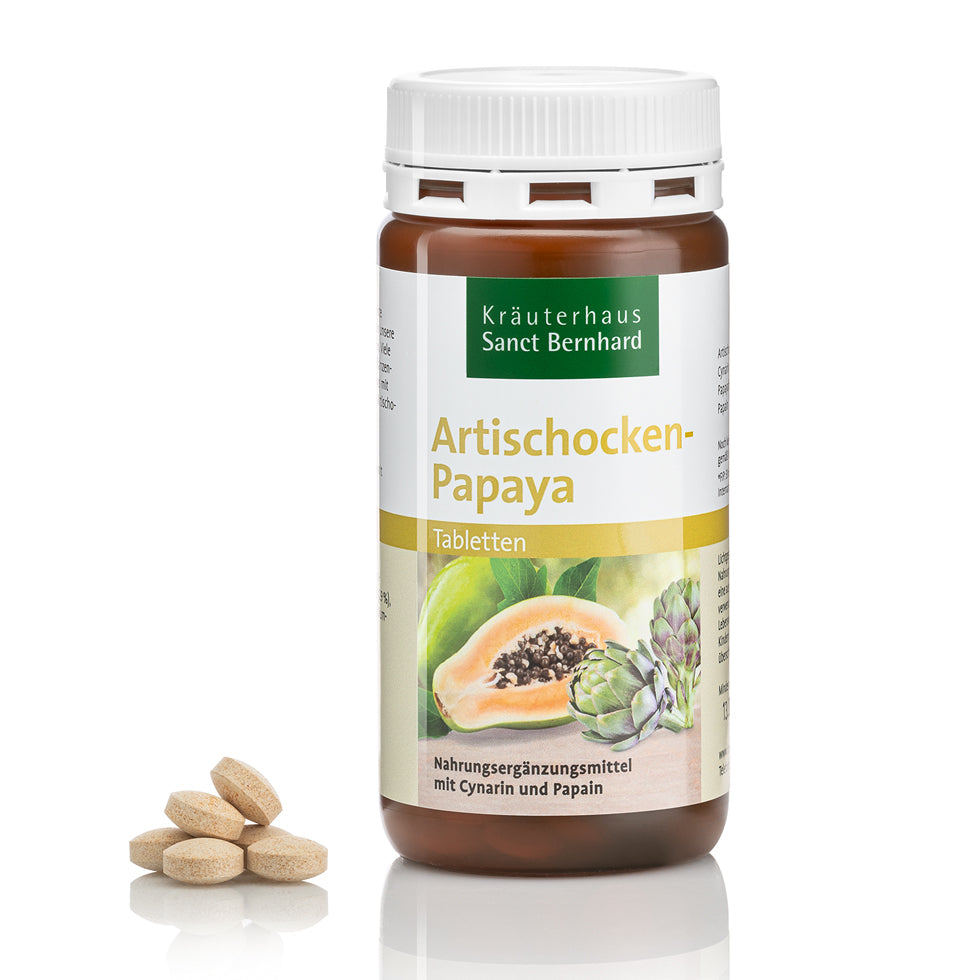 Artichoke and Papaya, 160 tablets