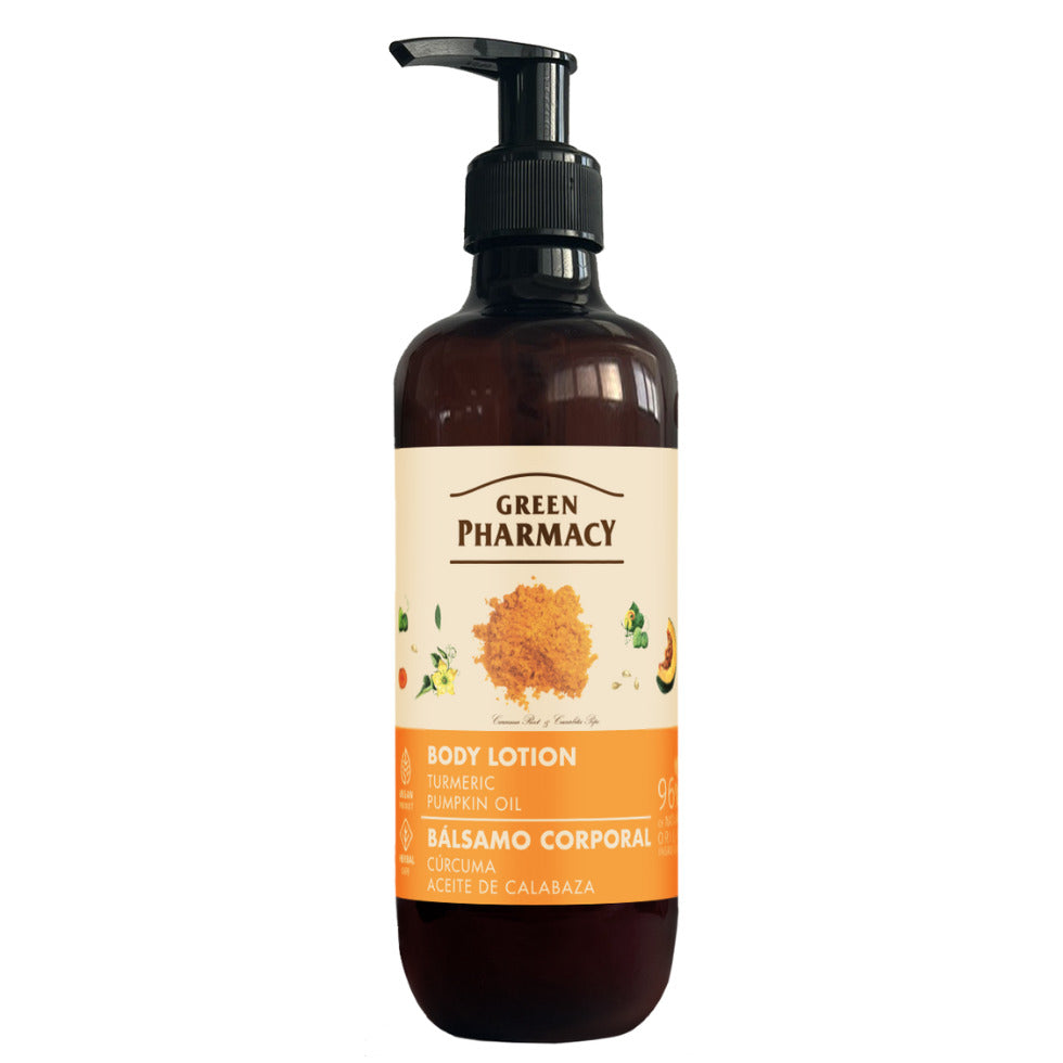 Body lotion with turmeric and pumpkin seed oil, 400 ml