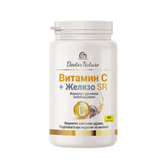 Dr. Nature Vitamin C + Iron Extended Release, 60 Capsules