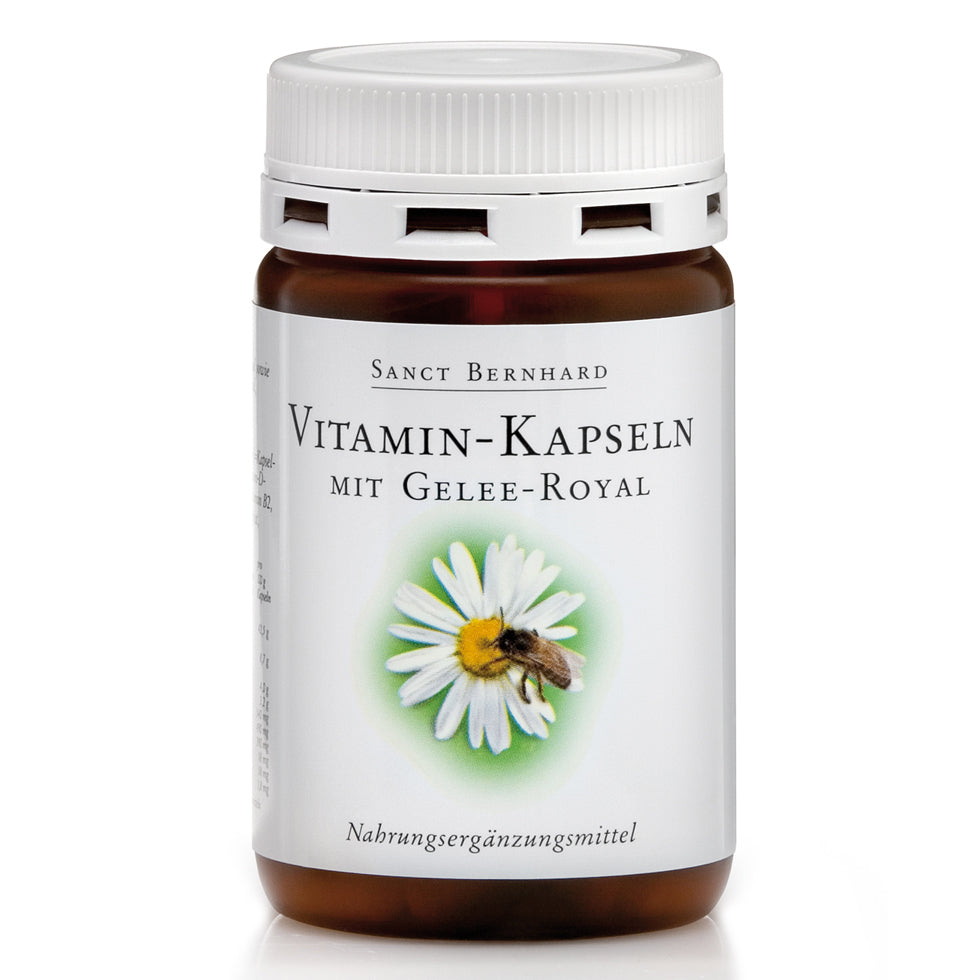 Vitamin capsules + royal jelly, 120 capsules