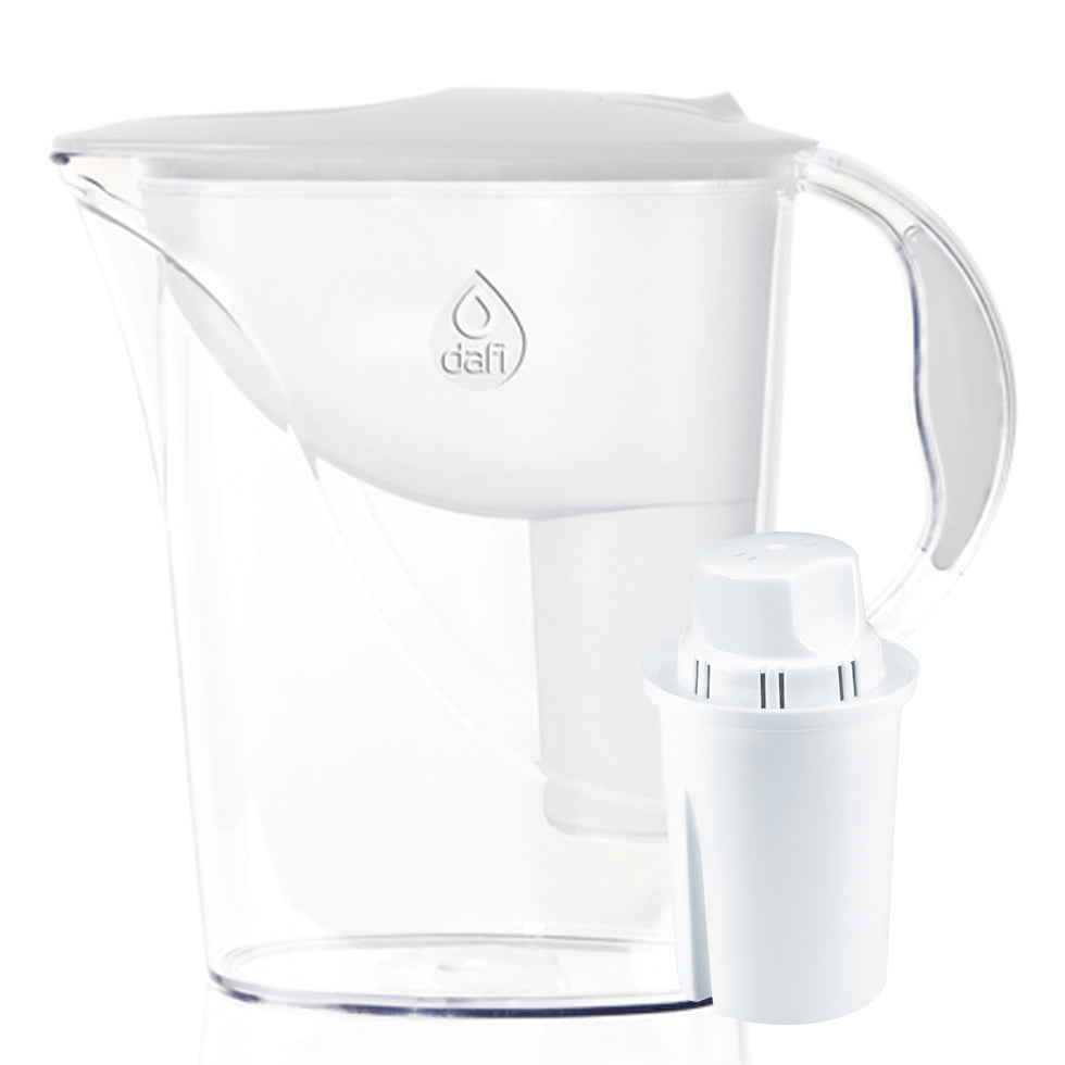 Dafi Atria Classic water purifier jug, with Classic filter and mechanical counter, 2.4 L