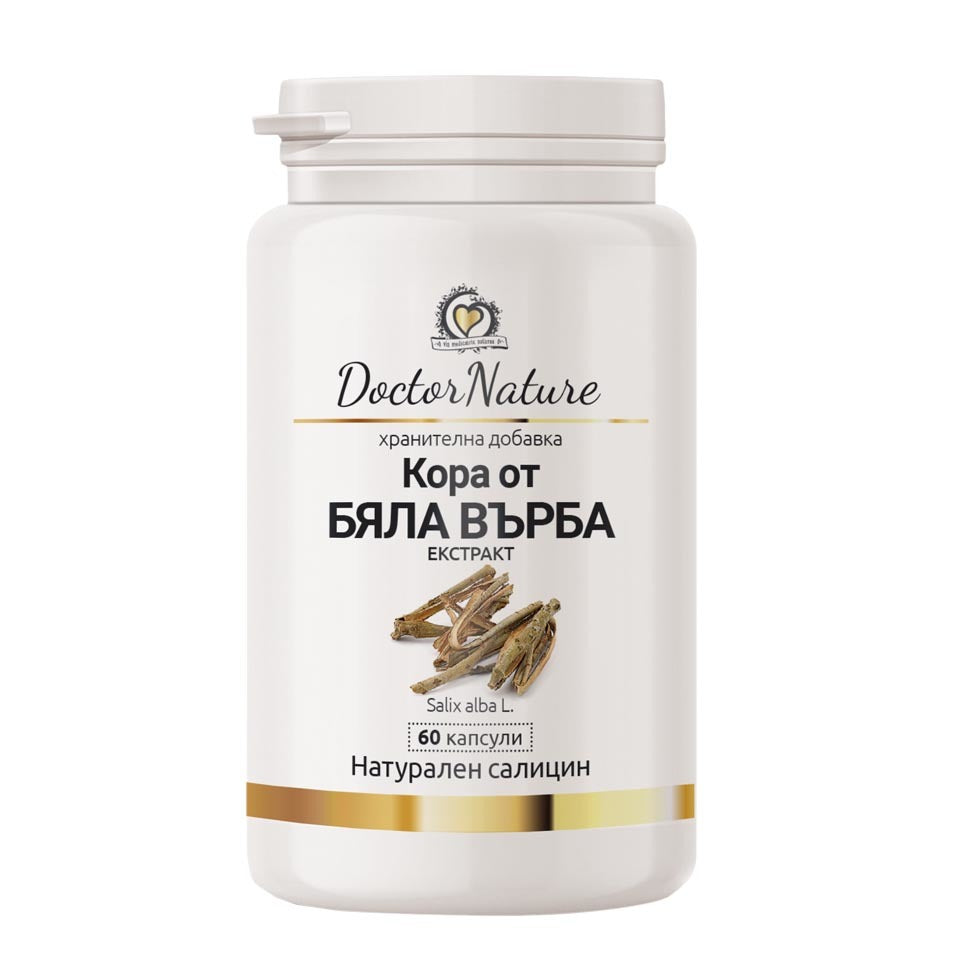 Dr. Nature White Willow Bark, 60 capsules