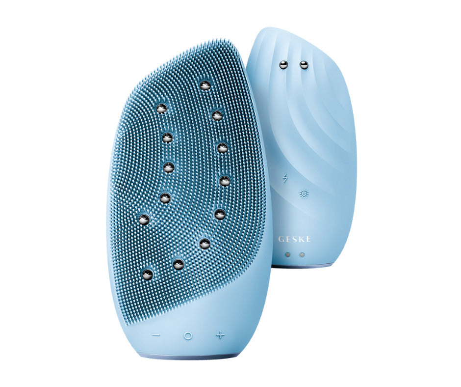 Sonic thermal and lifting facial brush 8 in 1